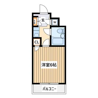 クリオ妙蓮寺参番館【1階】の間取り