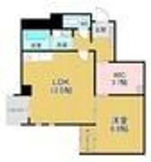 アクシルコート富山駅北【1階】の間取り