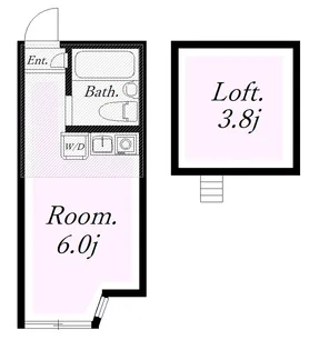 ユナイト池上新町テーラーズクラブ【1階】の間取り