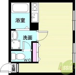 サニーパレス伊川谷【2階】の間取り