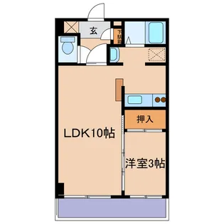 サクセス21【2階】の間取り