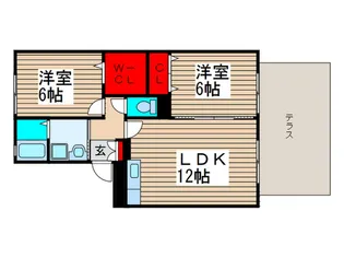 アンダンテ妙典の間取り