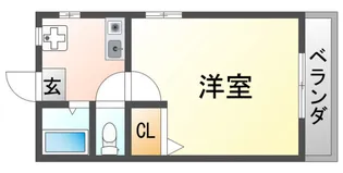 ニュー千里山マンション【3階】の間取り