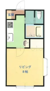 プラージュ【1階】の間取り