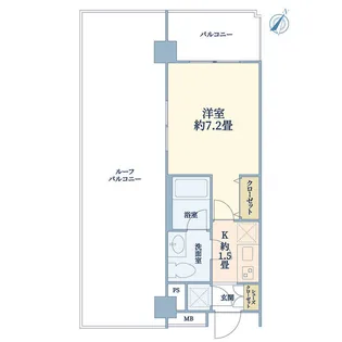 CYNTHIA FOUR-D ef-Fort【5階】の間取り