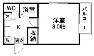 ヨークプラザV【2階】の間取り
