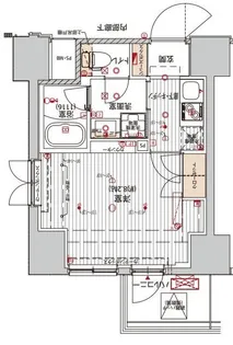 プレシャスハーモニー八王子【10階】の間取り