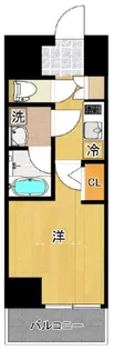 SHOKEN Residence新丸子【6階】の間取り