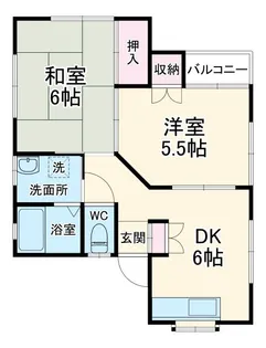 ハウスA【2階】の間取り