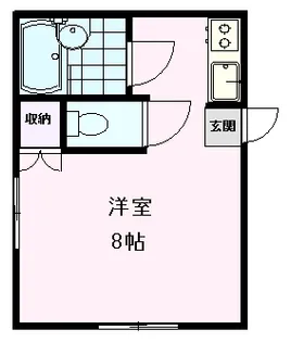 ぷちはいむめもるIII【2階】の間取り