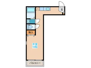 レジデンス東中野【2階】の間取り
