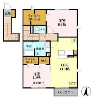 サン・フォレストの間取り