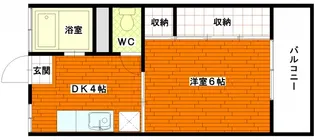 新福島ビル【2階】の間取り
