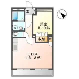 クレマチス【2階】の間取り