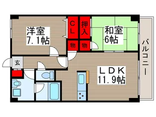 アウラ10【6階】の間取り