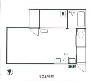 VILLA五反野【3階】の間取り