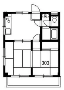 コーポ福寿【3階】の間取り