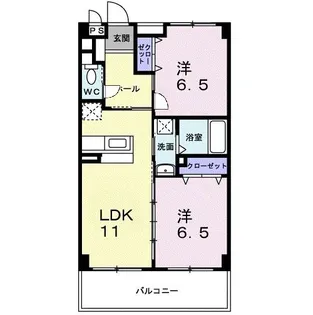 セリバルT・S【1階】の間取り