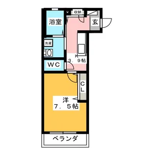 Raffine H&M【3階】の間取り