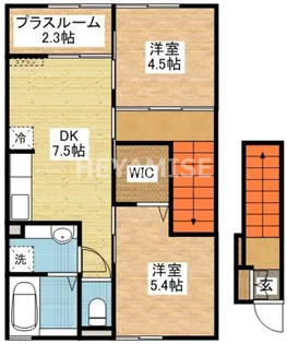 カノン・エム【2階】の間取り