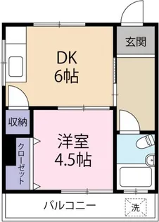 ことぶきマンション【2階】の間取り