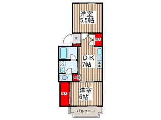守屋ビル【2階】の間取り