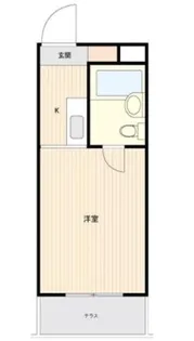 N メゾン・ド・オルジュ【1階】の間取り