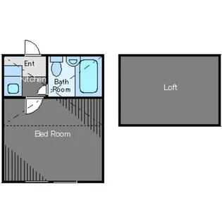 クレール恵比寿【1階】の間取り