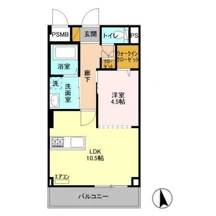 丸庄ビルヂング【2階】の間取り