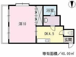 グランドメゾン西本【5階】の間取り