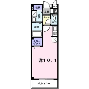 エスト グリシーナ【2階】の間取り