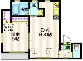 Casa Seta【1階】の間取り