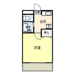 ラ・ボン・ヴィ愛【1階】の間取り