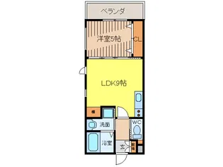 セゾンクレール【3階】の間取り