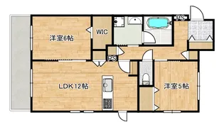 アノイエ 東棟【3階】の間取り