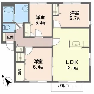 フルライフガーデン【2階】の間取り