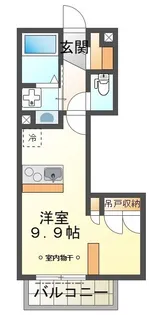 KRAFT BLDG V (クラフトビルファイヴ)【2階】の間取り