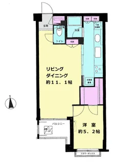 ホームズ自由が丘二丁目【3階】の間取り