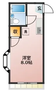 ウッドシティ【2階】の間取り