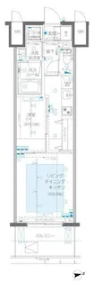 ZOOM新宿御苑前【7階】の間取り