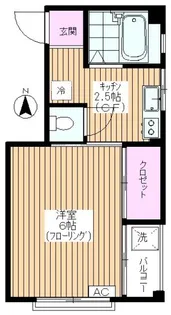 サニーハイツ【3階】の間取り