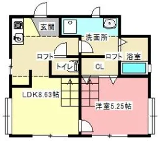 バークレイビラ【2階】の間取り