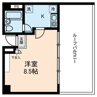 吉川ビル【6階】の間取り