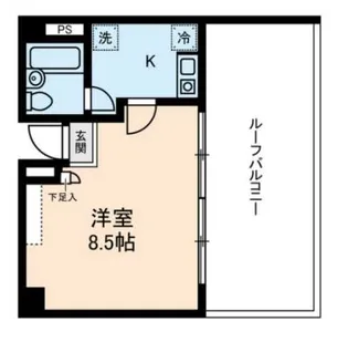 吉川ビル【6階】の間取り