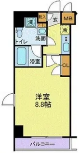 プレセダンヒルズ住吉【2階】の間取り