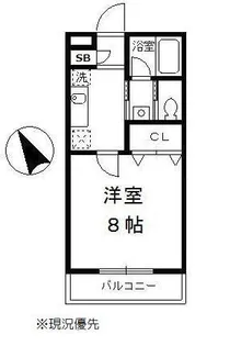 ハックベリーF棟【2階】の間取り