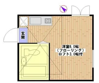 アーバンコート沼袋A【1階】の間取り