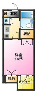 メゾン高村【4階】の間取り