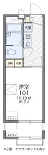 レオパレス輝跡(41251)【2階】の間取り