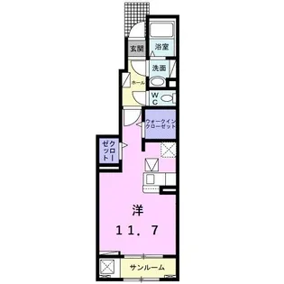 MT.GRANDE【1階】の間取り